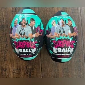 Lot Of 2, Dude Perfect Surprise Ball, NEW